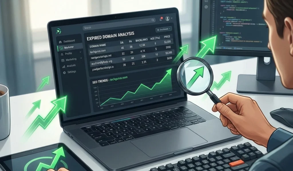 buy expired domains with Wikipedia backlinks