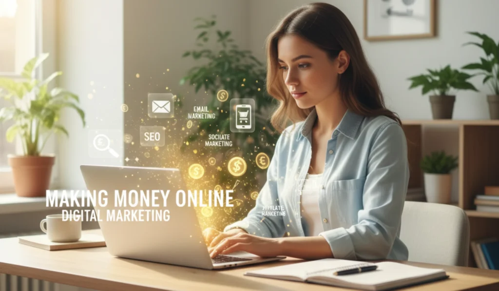 digital marketing skills that make money online