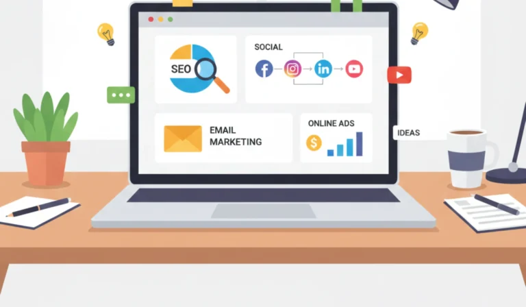 online marketing for beginners working from home